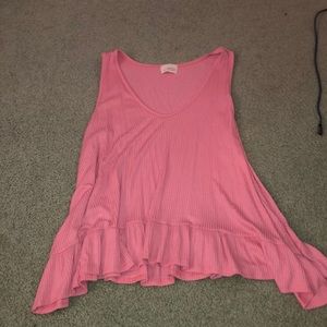 NEVER WORN Pink tank top